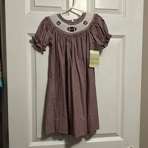 Football dress smocked